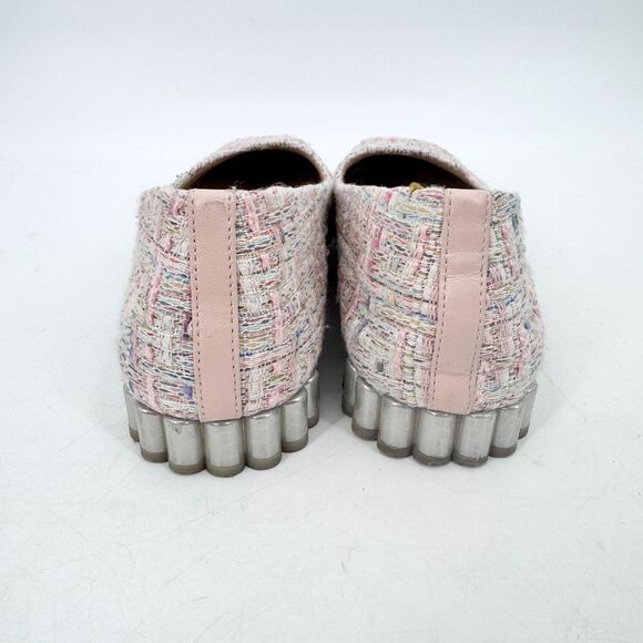 VIONIC Luxana Pink Multicolor Tweed Slip On Ballet Flats Size 9 - Picture 6 of 9